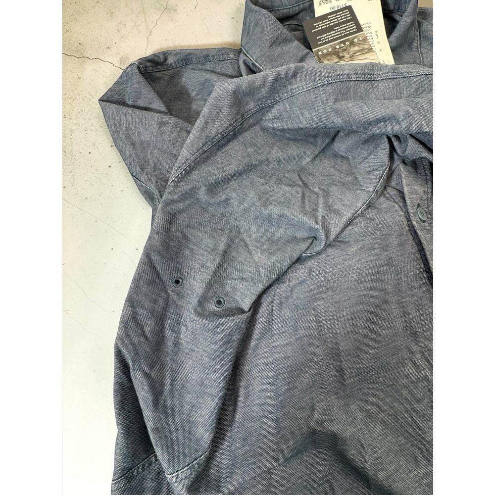 Lululemon Men's Commission Shirt Size Medium , Denim Comfortable Button Down - Picture 4 of 7